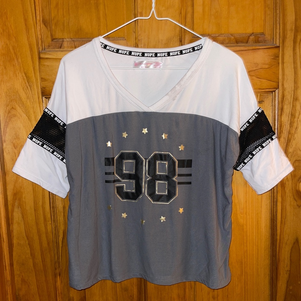 🌟3 for $20🌟 Nope T-shirt with mesh in the arms
